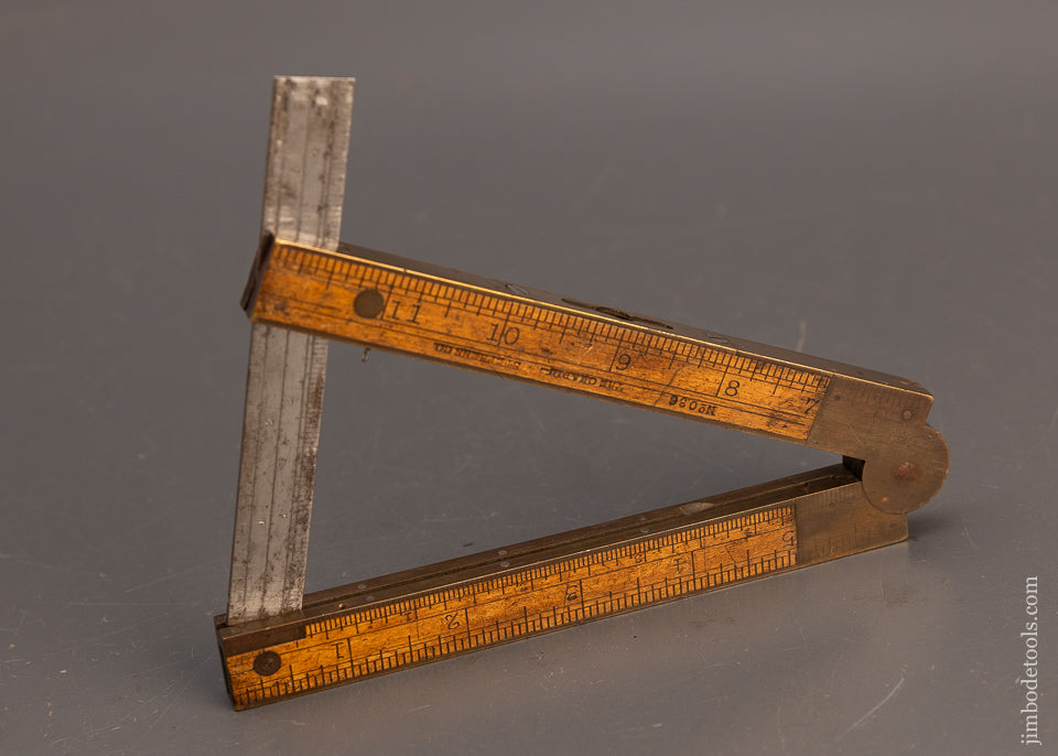 Crisp, Fine CHAPIN STEPHENS CO. No. 036 Combination Rule, Level & Clinometer - 113916