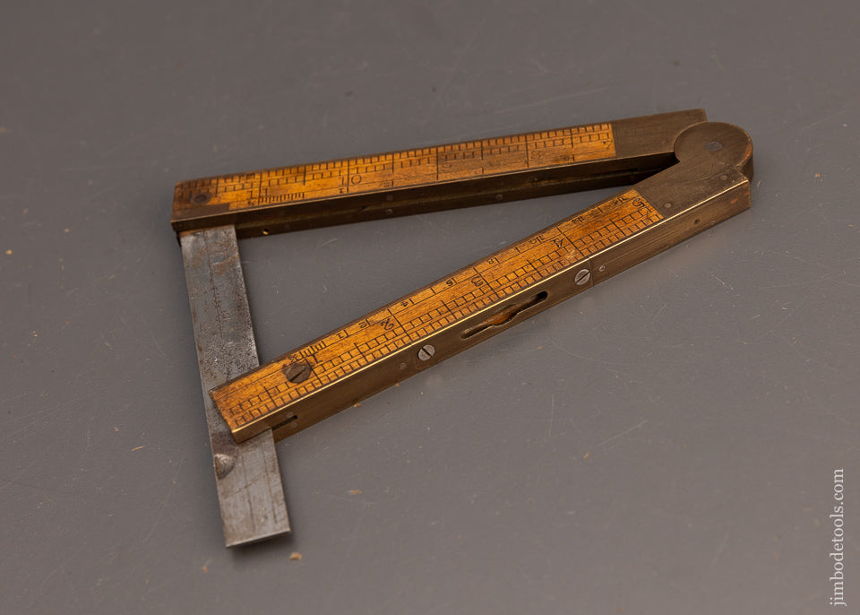 Crisp, Fine CHAPIN STEPHENS CO. No. 036 Combination Rule, Level & Clinometer - 113916