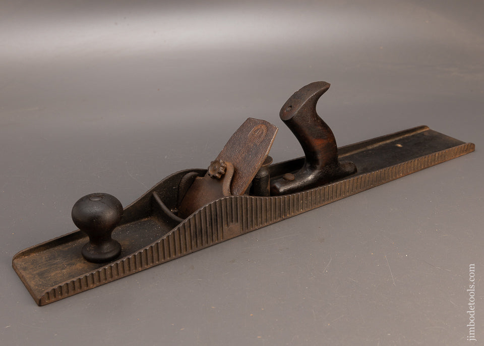 Rare & Fine MAR. 4, 1879 RODIER’S PATENT Jointer Plane with Vertical Post Coil Spring Adjustment Type One - 114124