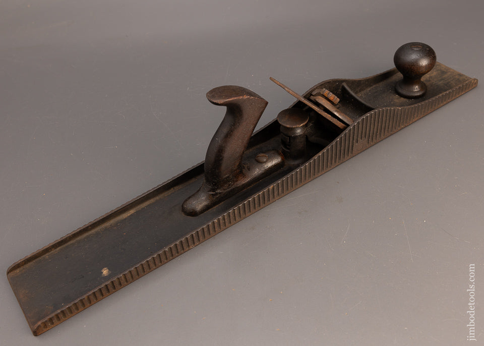 Rare & Fine MAR. 4, 1879 RODIER’S PATENT Jointer Plane with Vertical Post Coil Spring Adjustment Type One - 114124