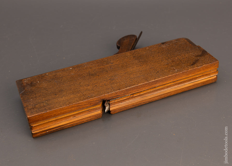 Good+ 3/8 Center Bead Moulding Plane by COX LUCKMAN & SON BIRMINGHAM - 114266