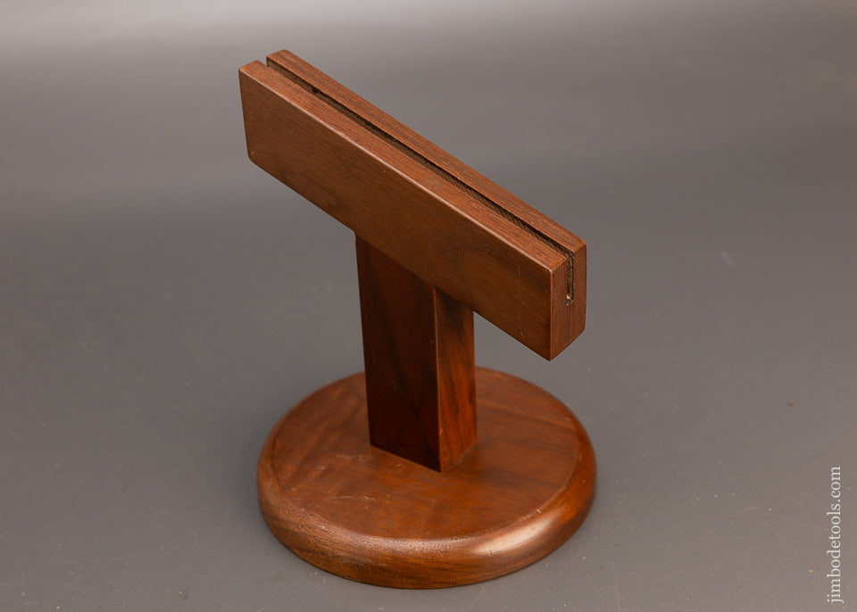 Beautiful Walnut Plow Plane Stand - 114272