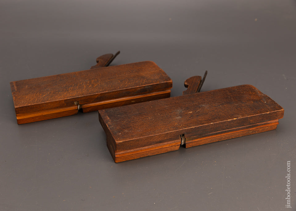 Very Crisp & Fine Pair of Side Bead Moulding Planes by JsEMES LONDON - 114448