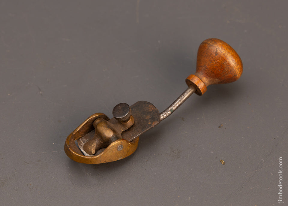 Sweet Brass Tail Handled Violin Maker’s Plane - 114470