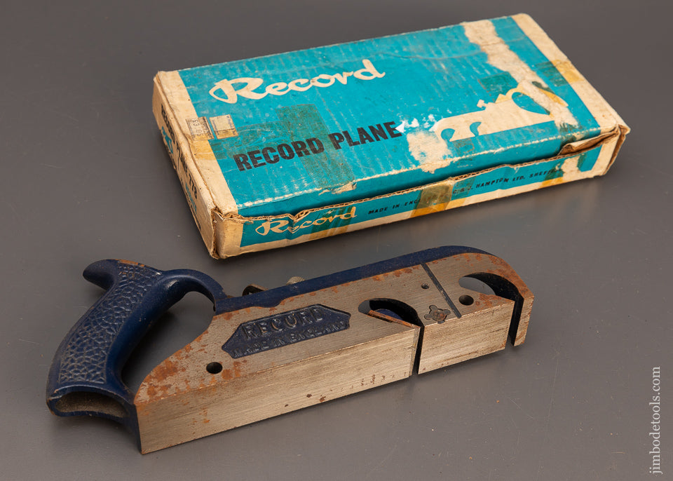 RECORD No. 778 Duplex Rabbet & Filletster Rebate Plane in Original Box - 114476