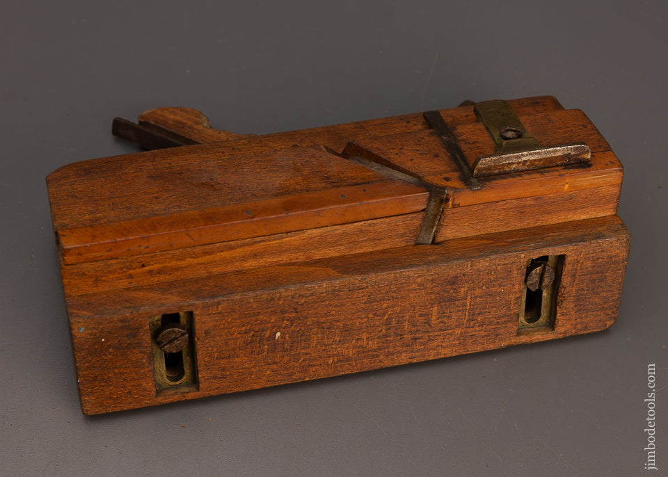 Good User Wooden Moving Filletser Plane by BENSEN & CRANNEL Albany circa 1843-62 - 114506