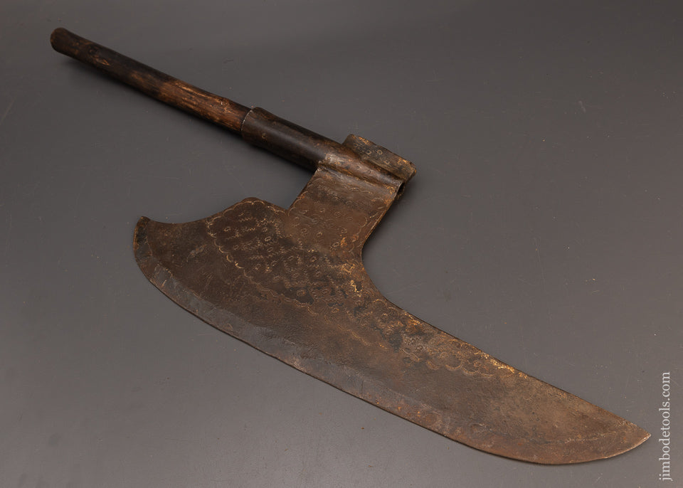 Profusely Decorated European Goose Wing Axe - 114552