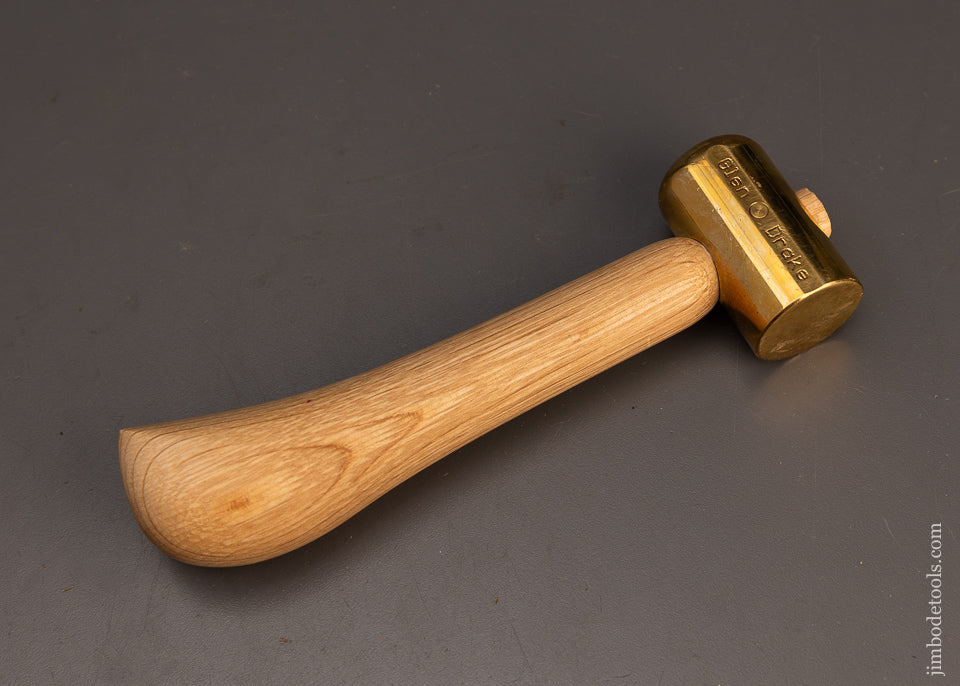 Rare & Discontinued GLEN DRAKE #4  Chisel Hammer Brass Mallet - 114566