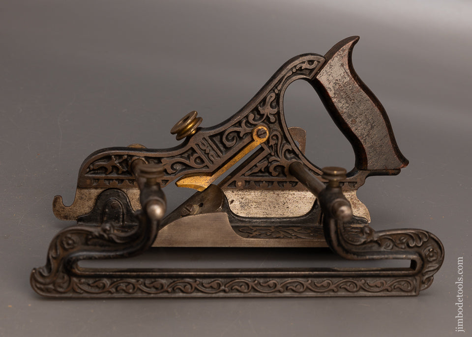 Fine & Fancy Ornate STANLEY MILLERS PATENT No. 41 Plow & Filletster Plane - 114627