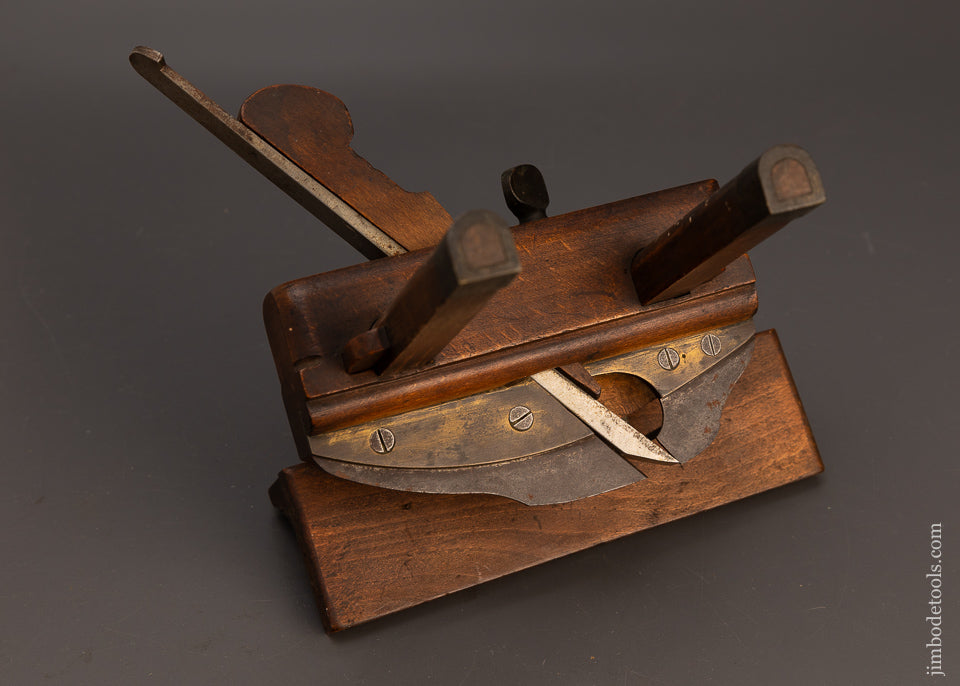 Fine Miniature Coach Maker’s Plow Plane by W.F. SCHOFIELD - 114637