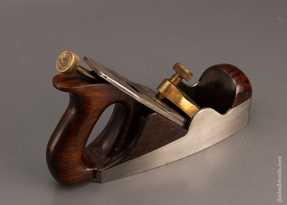 Fine Pre-War NORRIS No. A5 Dovetailed Rosewood Infill Smooth Plane with Adjuster - 114648