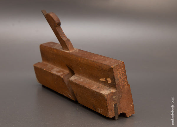 3/4 Inch Side Bead Moulding Plane with Lignum Boxing by T. DONOHO. PHILADA - 114653