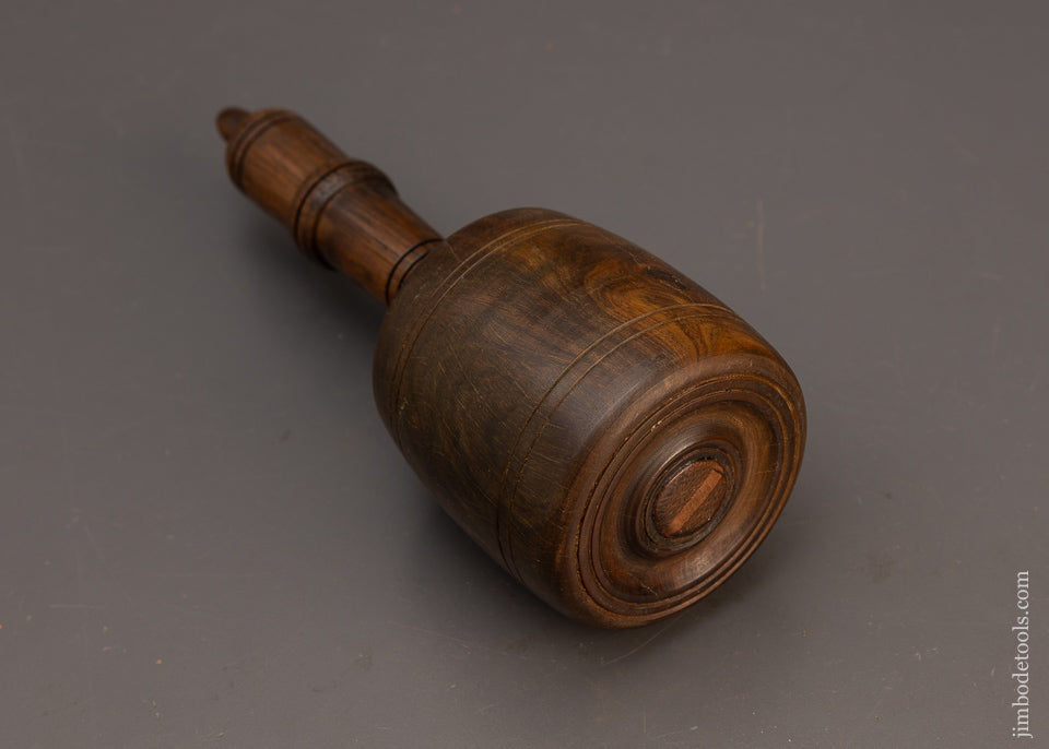 Stunning Fancy 1 Pound 3 Ounce Lignum Vitae Mallet - 114667