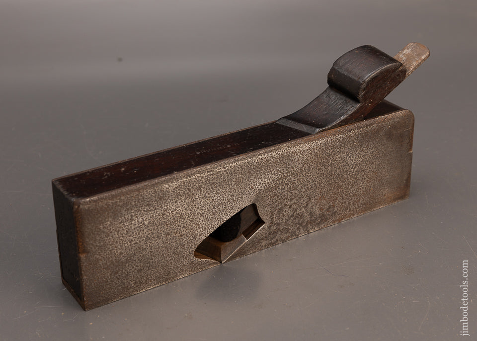 Rare Skewed BUCK (by SPIERS) Dovetailed Steel Rosewood Infill Rabbet Plane - 114723