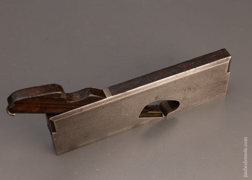 NORRIS No. 8 Dovetailed Steel Rosewood Infill Rabbet Plane - 114789