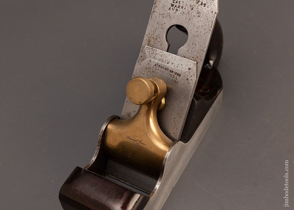 Sparkling SPIERS No. 7 Dovetailed Steel with Rosewood Infill Smooth Plane - 114796