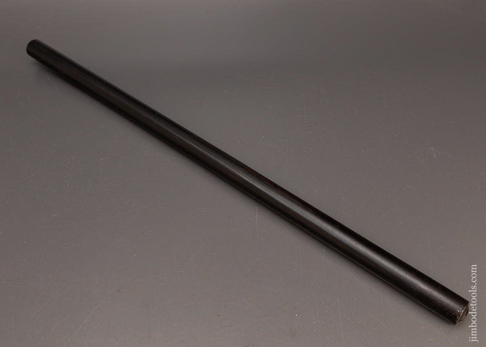 Unusual Long 24 Inch Solid Ebony Lining Rule Extra Fine - 114811