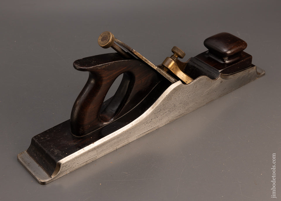 Extra Fine Pre-War 17 1/2 Inch NORRIS No. A1 Dovetailed Rosewood Infill Jointer Plane - 114938