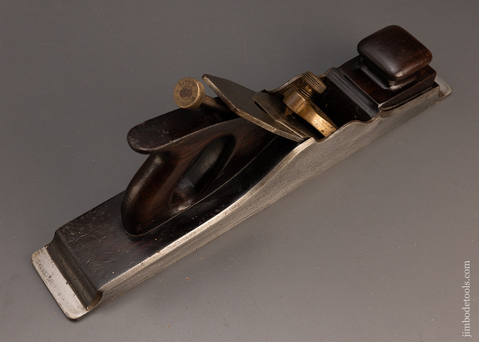 Extra Fine Pre-War 17 1/2 Inch NORRIS No. A1 Dovetailed Rosewood Infill Jointer Plane - 114938