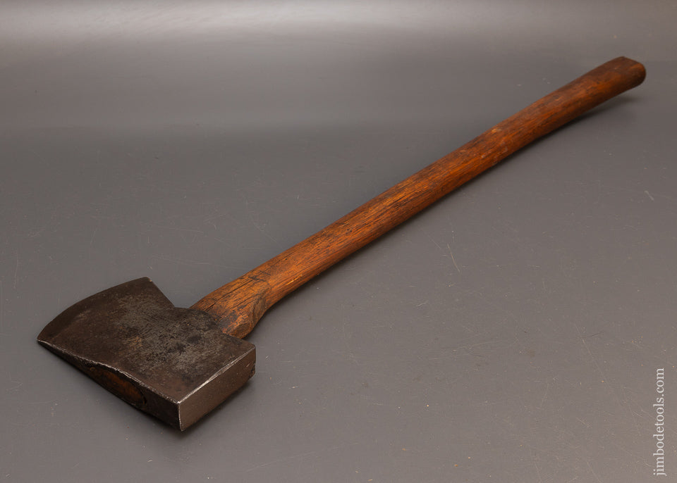 Excellent J.B. STOHLER Felling Axe JOHN BEMESDORFER STOHLER 1866-1919 - 115000