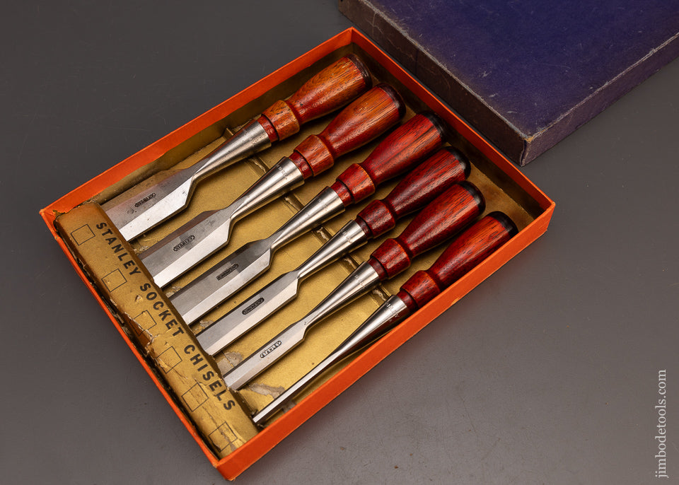 Mint Boxed Set of STANLEY No. 750 Chisels - 115070