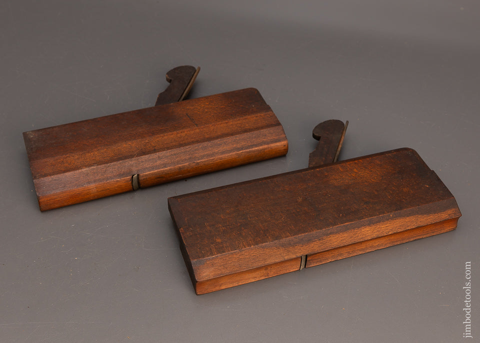 Crisp Fine MOSELEY Pair of No. 9 Hollow & Round Planes - 115084