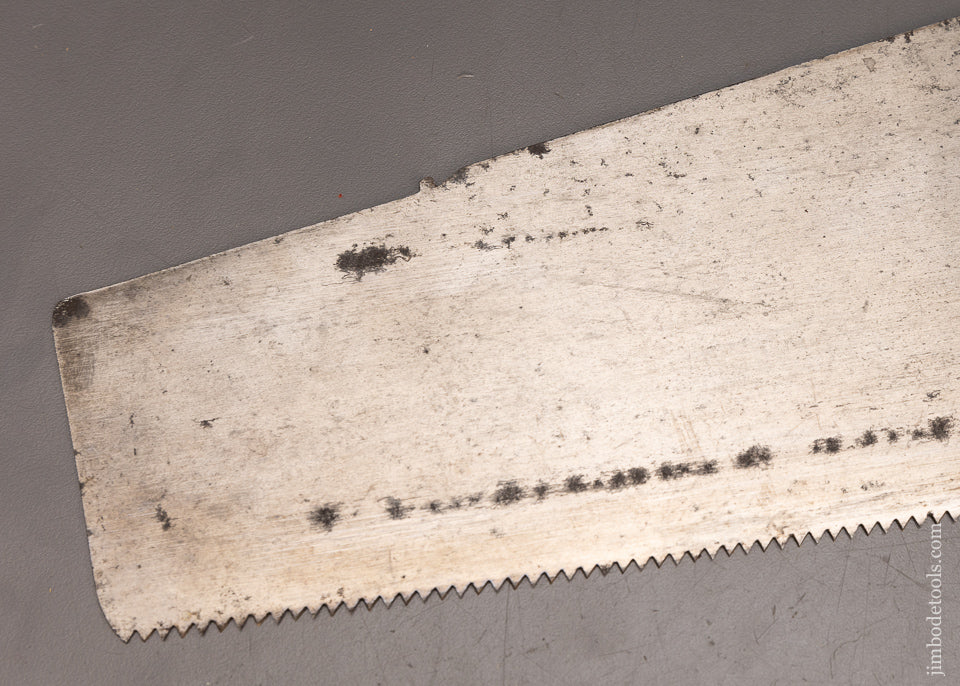 Crisp New Old Stock DISSTON No. 12 London Spring Hand Saw - 115150