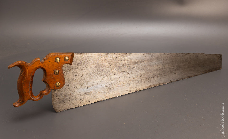 Fine Straight & Sharp DISSTON No. 12 London Spring Hand Saw - 115152