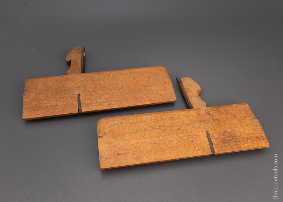 Rare 3 STAR “JONES PHILA” Matched Pair of Side Rabbet Planes - 115182