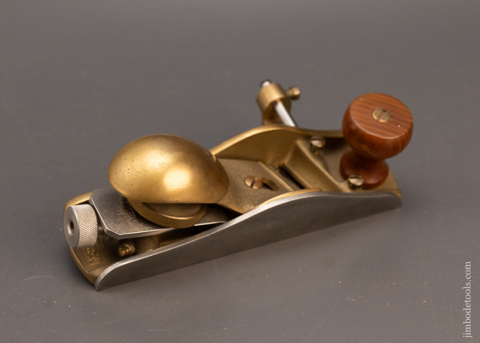 Near Mint LIE NIELSEN No. 140 Bronze Skewed Block Plane Low Angle - 115202