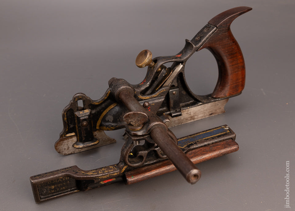 Beautiful MAYO PHILLIPS PATENT Mayo Plow Plane by BABSON & REPPELLIER, BOSTON - 115230