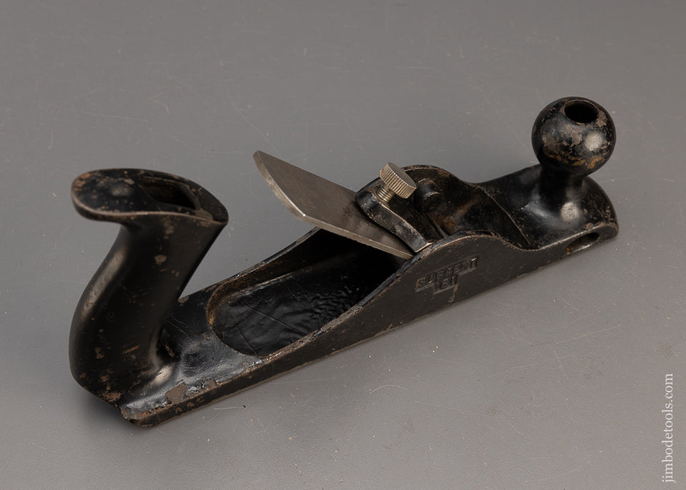 Extra Fine Rare SARGEANT No. 161 Solid Iron Scrub Plane - 115250