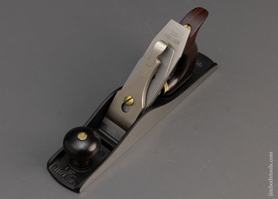 1 of 4 Made! LIE NIELSEN No. 1 1/2 Bench Plane in White Bronze & Cocobolo Mint in Box - 115293