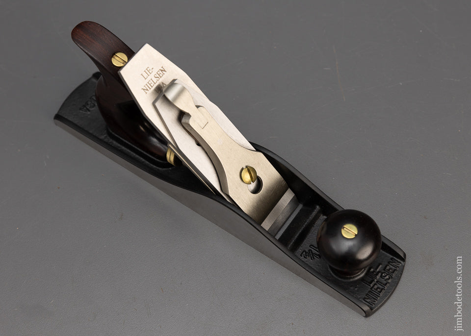 1 of 4 Made! LIE NIELSEN No. 1 1/2 Bench Plane in White Bronze & Cocobolo Mint in Box - 115293