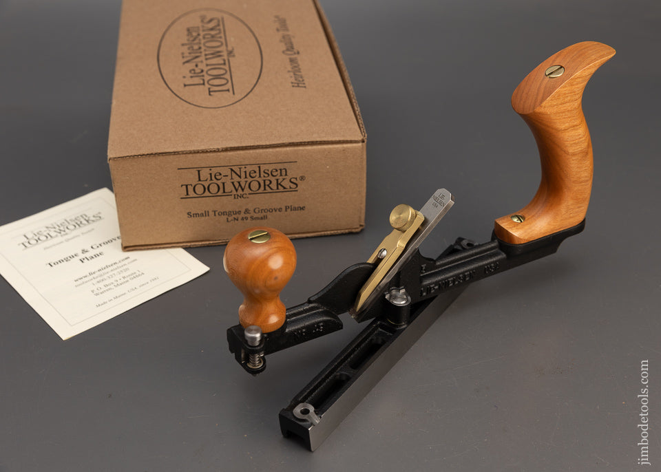 Mint in Box LIE NIELSEN No. 49 Tongue & Groove Plane - 115324