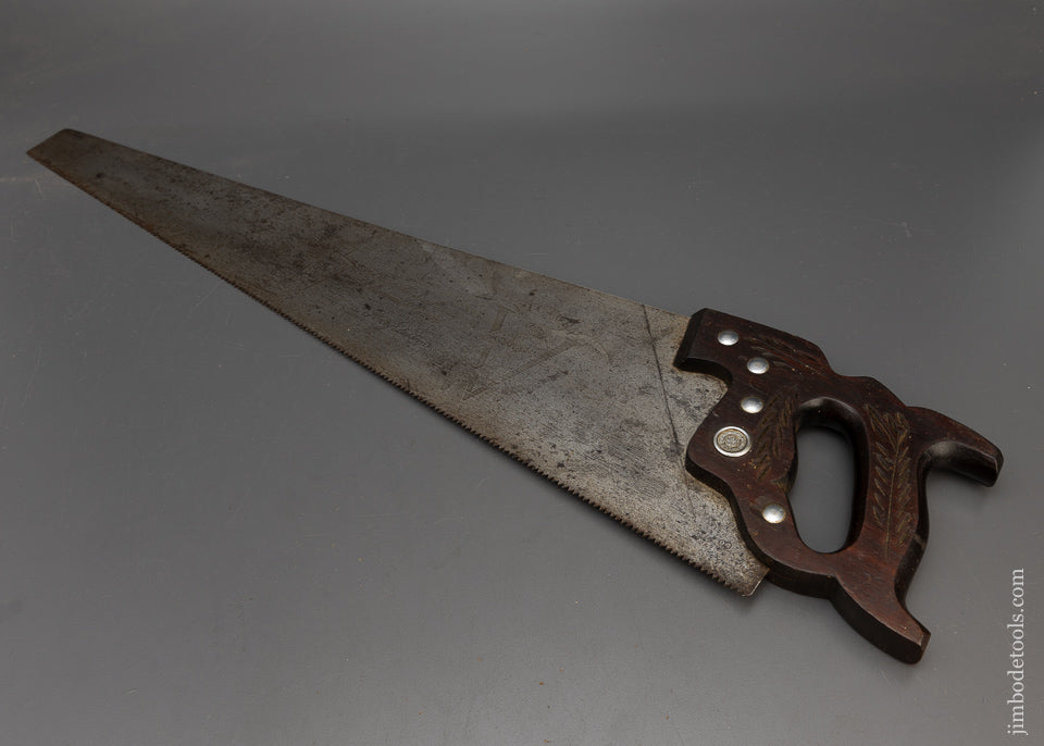 Top of the Line DISTON No. D-15 Rosewood Handled Hand Saw - 115410