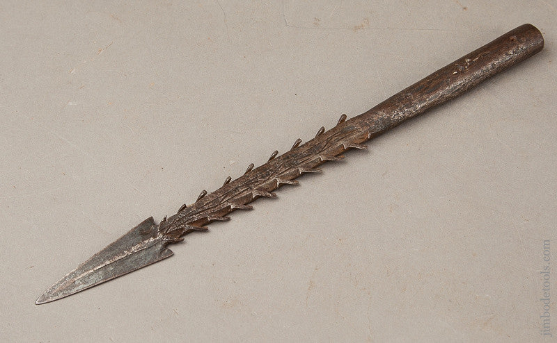 Early 11 1/4 inch French Fish Spear 