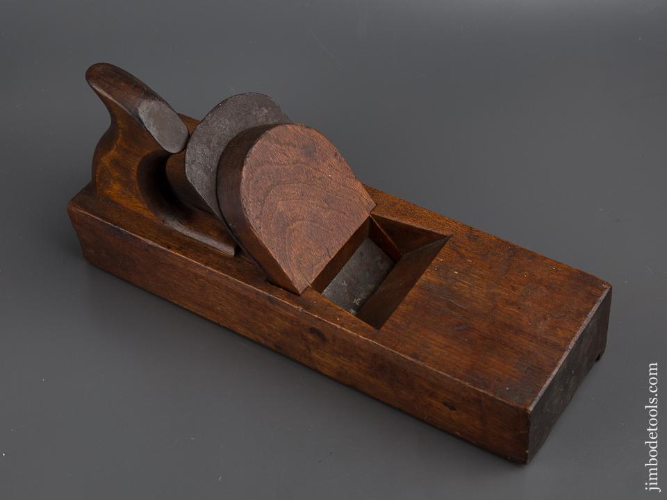 I. WALTON 18th Century Yellow Birch MASSIVE 3 3/4 inch Crown Molding Plane NEAR MINT - EXCELSIOR 79731