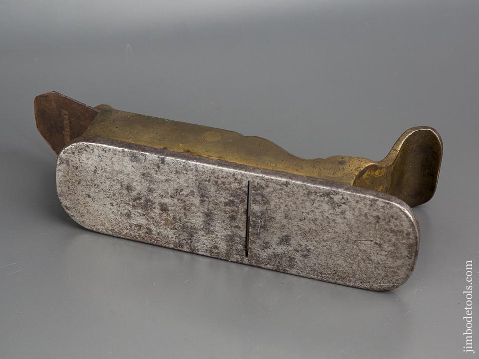 Fantastic! 16th Century Brass and Iron Miter Plane - 80226U