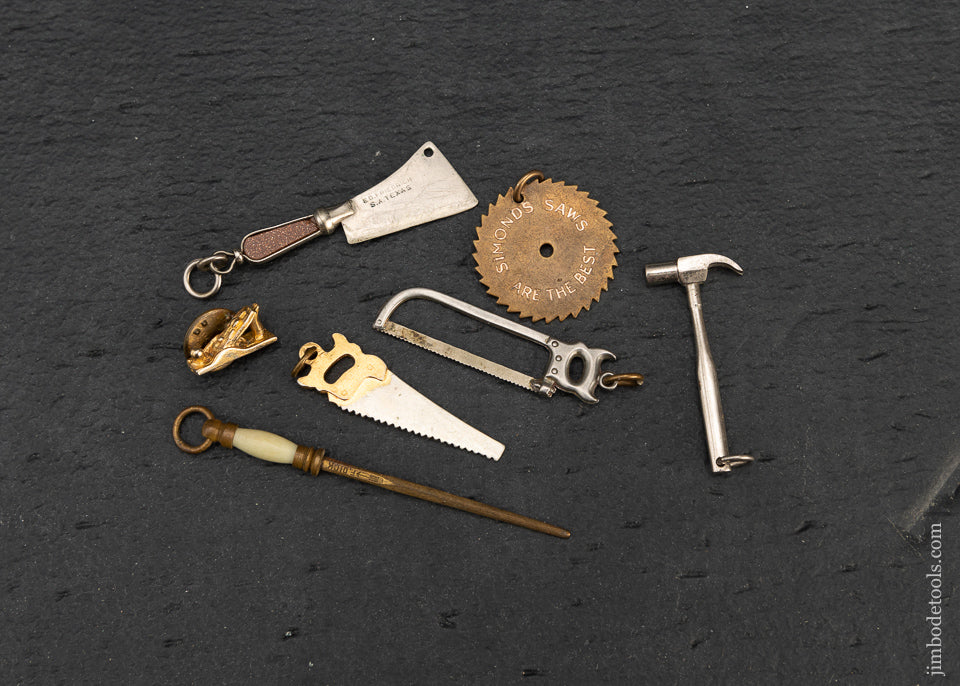 Great Set of 7 Advertising Miniature Tools - 114857