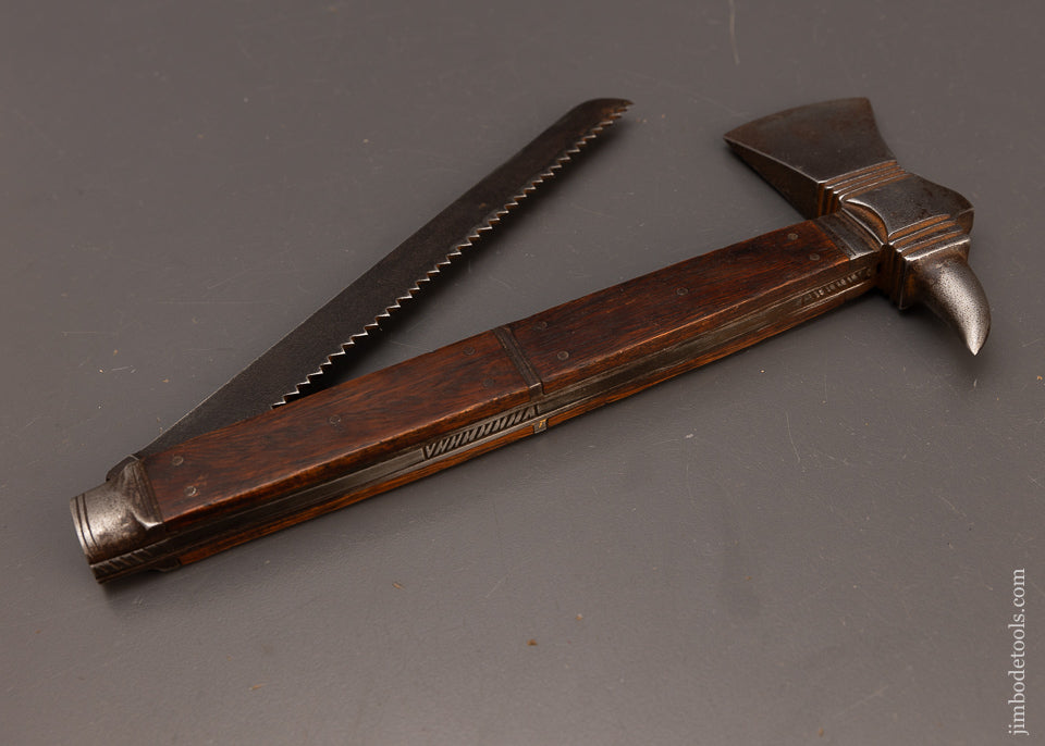 Fantastic! Woodsman's Axe Saw Combination Tool! - EXCELSIOR 111911