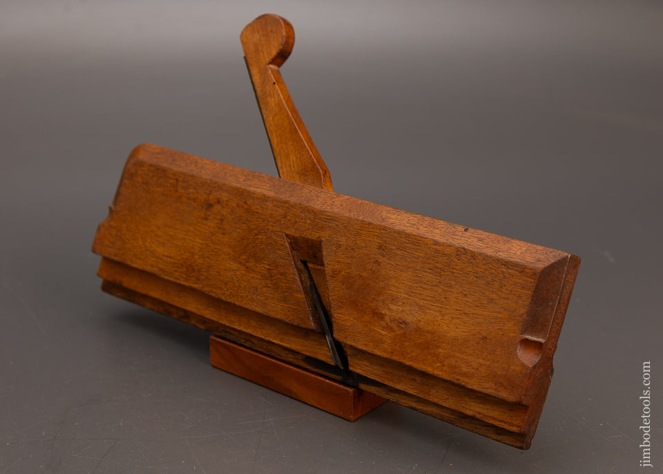 Crisp & Fine S. DOGGETT 18th Century Yellow Birch Moulding Plane - EXCELSIOR 112876