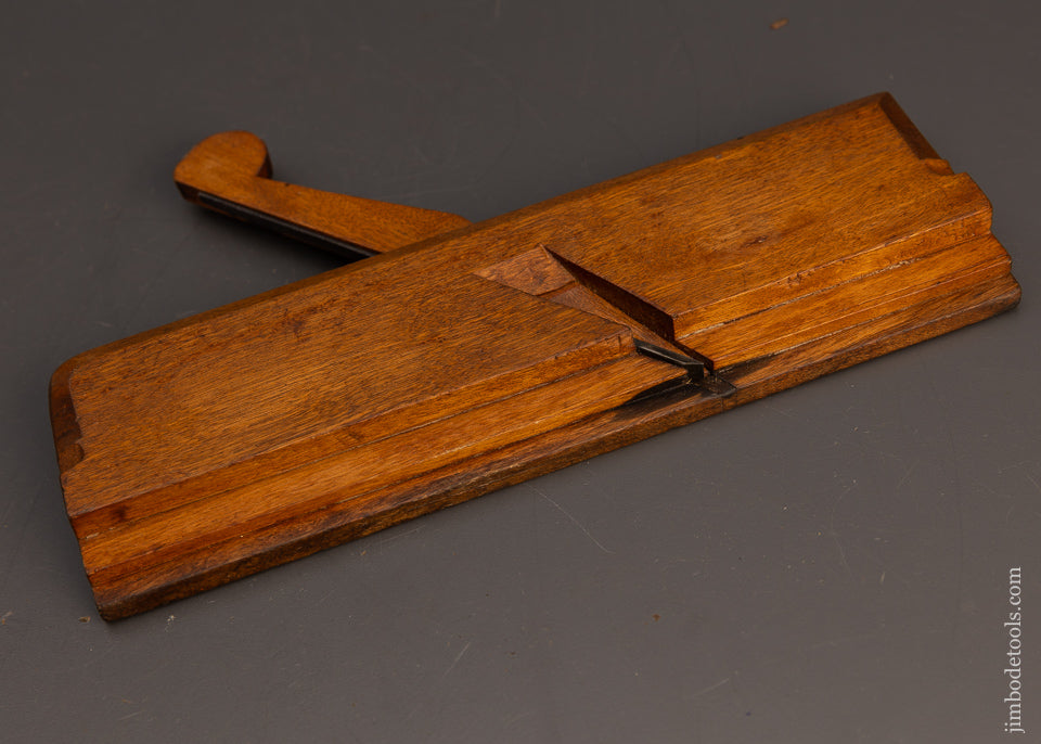 Crisp & Fine S. DOGGETT 18th Century Yellow Birch Moulding Plane - EXCELSIOR 112876