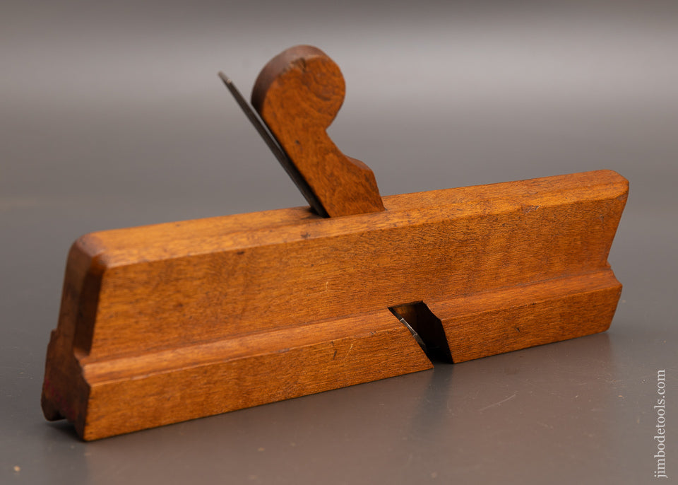 Rare & Near Mint 18th Century Yellow Birch Moulding Plane by E. CLIFFORD - EXCELSIOR 113973