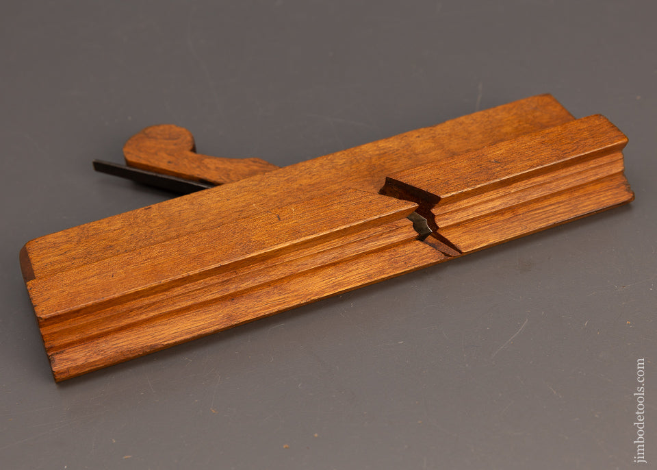 Rare & Near Mint 18th Century Yellow Birch Moulding Plane by E. CLIFFORD - EXCELSIOR 113973