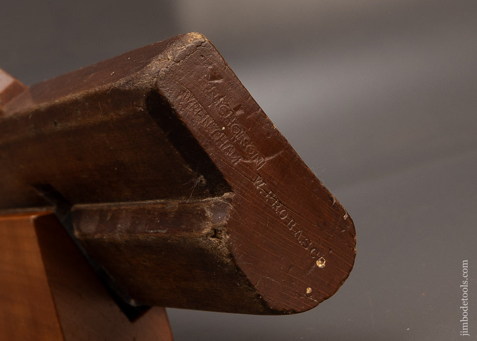 I. NICHOLSON WRENTHAM 18th Century Molding Plane - EXCELSIOR 114559