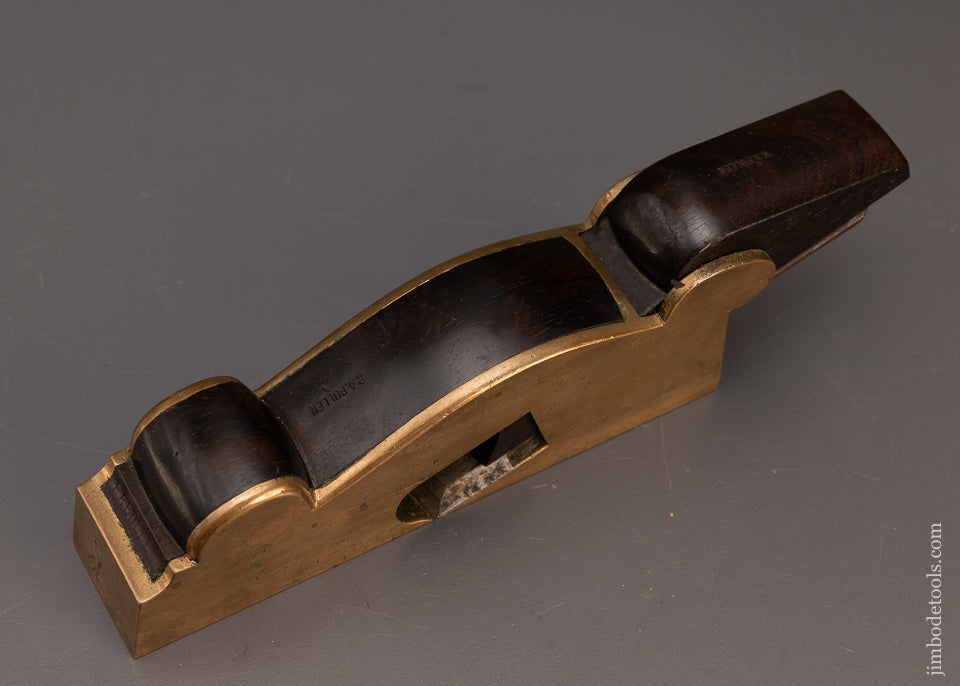 Spectacular Skewed Gunmetal & Ebony Infill Low Angle Shoulder Plane - EXCELSIOR 114795