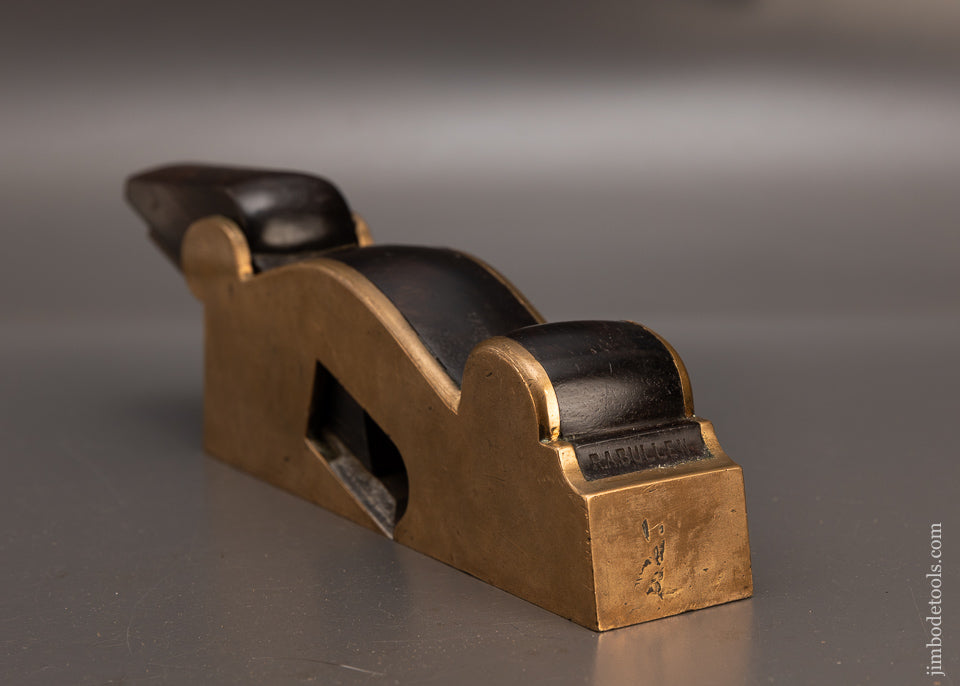 Spectacular Skewed Gunmetal & Ebony Infill Low Angle Shoulder Plane - EXCELSIOR 114795