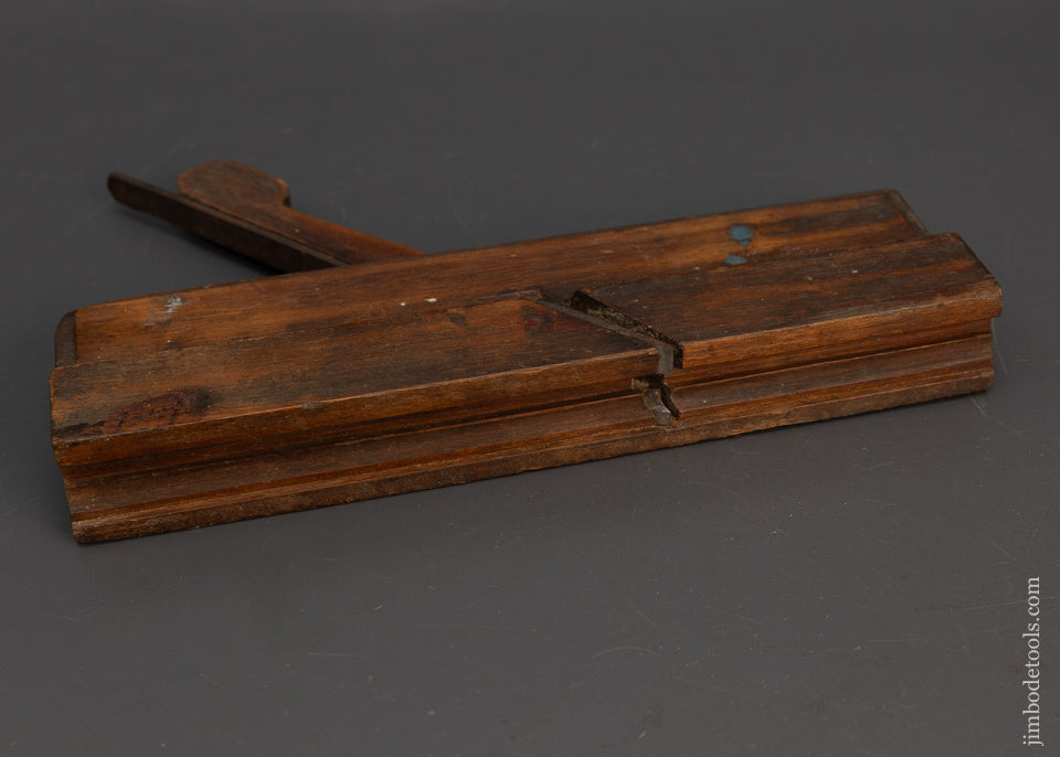 Fine I. NICHOLSON IN WRENTHAM Pre-1746 Sash Moulding Plane - EXCELSIOR 115323