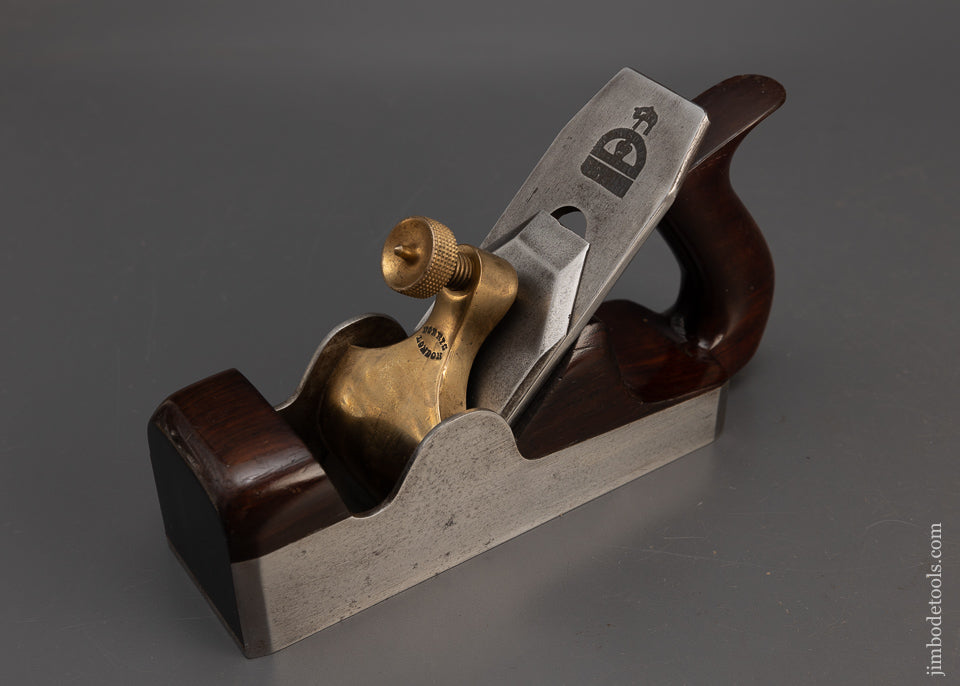 Gorgeous Pre-War NORRIS No. 3 Dovetailed Rosewood Infill Smooth Plane Extra Fine - EXCELSIOR 115487